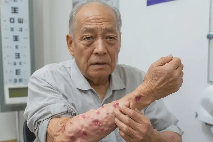 老人全身容易長(zhǎng)濕疹不管它會(huì)自己自愈嗎(圖4)