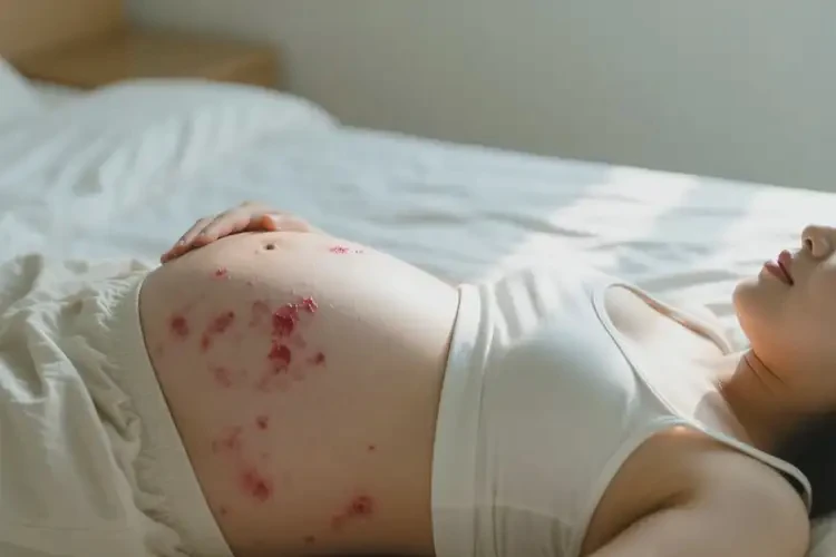 孕婦肚子上長(zhǎng)濕疹能徹底自愈嗎(圖4)