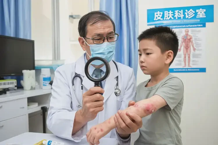 孩子全身出現(xiàn)濕疹能夠徹底治愈嗎(圖4)