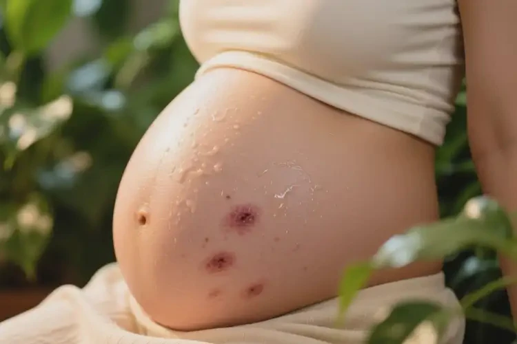 孕婦肚子上長(zhǎng)濕疹能徹底自愈嗎(圖3)