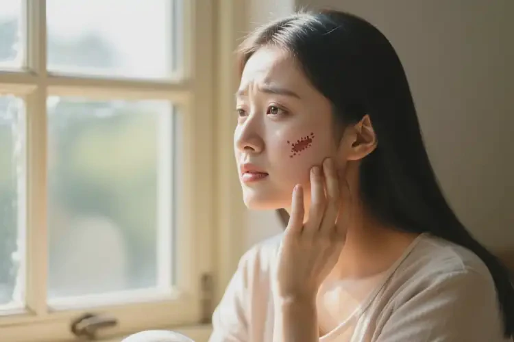 產婦臉上偶爾起濕疹不管它會自己痊愈嗎(圖3)