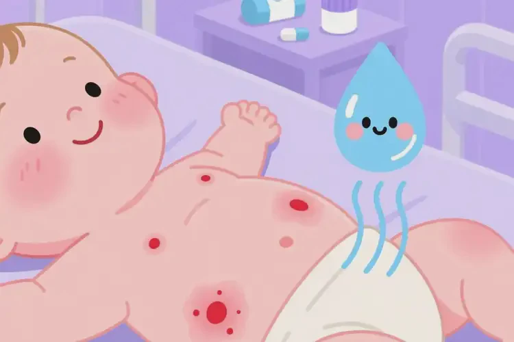 寶寶肚子上經(jīng)常長濕疹能夠徹底治愈嗎(圖2)