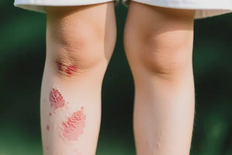 小孩小腿出现湿疹能够彻底治愈吗(图1)