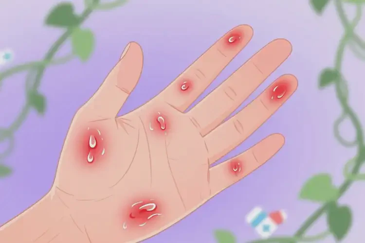 女人手上起湿疹不管它会自己自愈吗(图1)