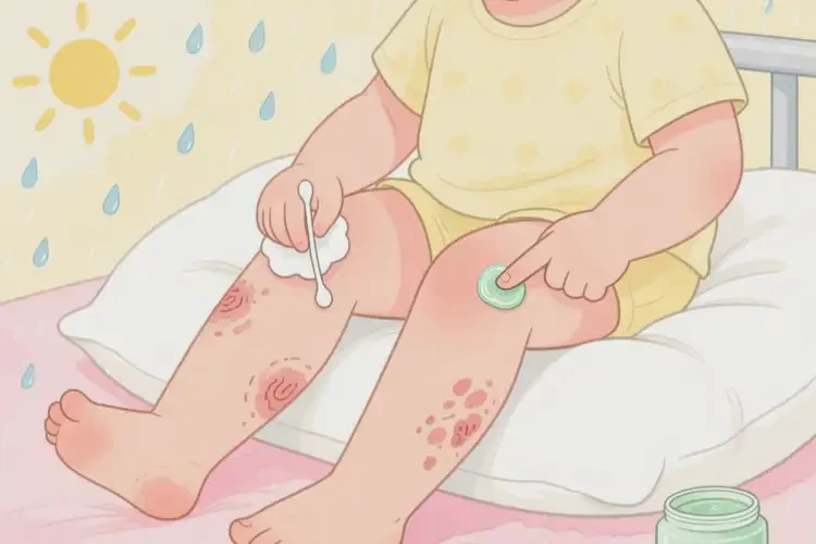 小兒四肢長(zhǎng)濕疹能夠徹底治愈嗎(圖3)