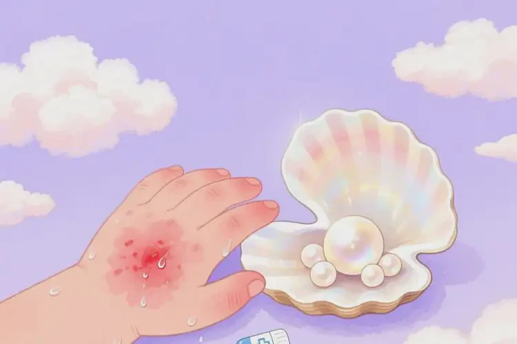 小孩手上出現(xiàn)濕疹不管它會(huì)自己自愈嗎(圖1)