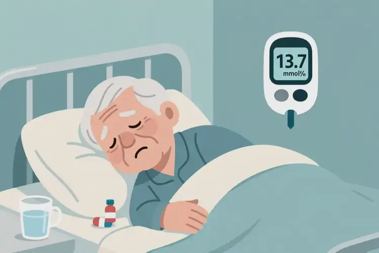 老年人睡前血糖13點(diǎn)7意味著什么(圖4)
