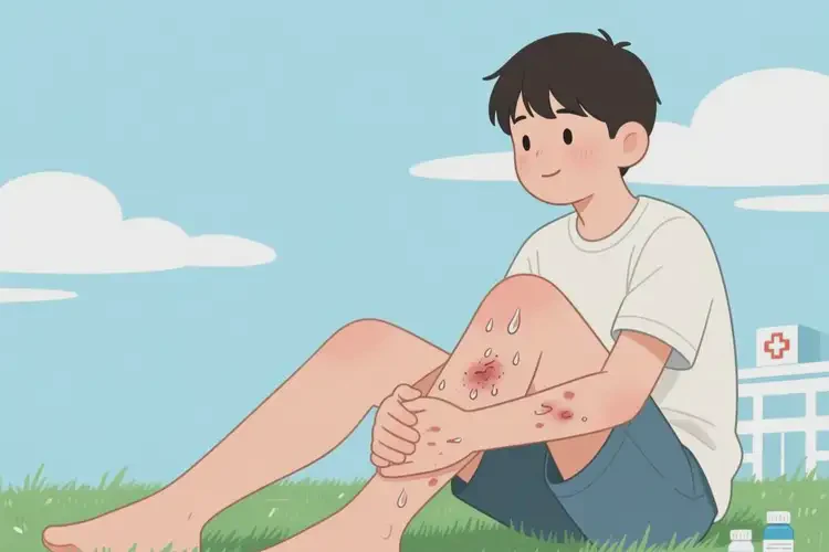 青少年四肢偶爾起濕疹不管它會(huì)自己痊愈嗎(圖2)