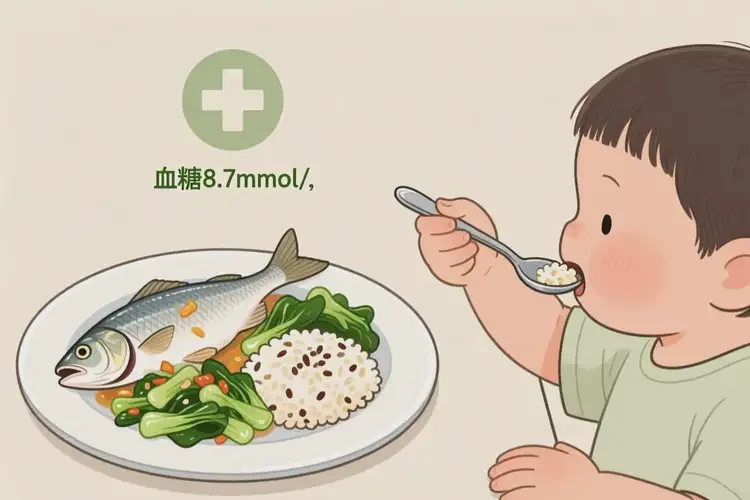 兒童晚餐血糖8點7是糖尿病嗎(圖2)