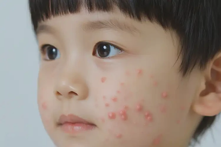 少兒臉上偶爾長(zhǎng)濕疹能靠自己自愈嗎(圖4)
