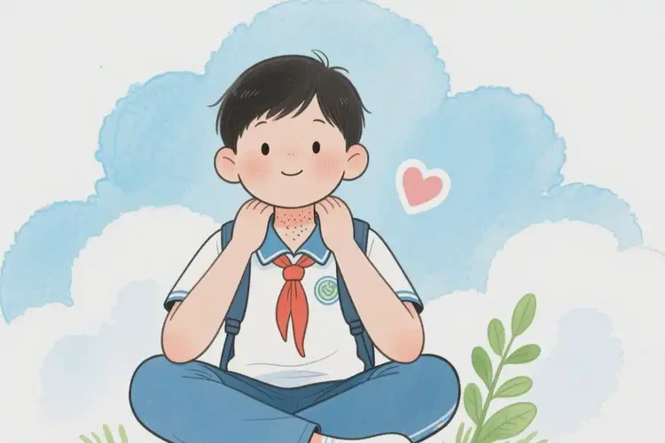 中學(xué)生脖子容易起濕疹能徹底自愈嗎(圖2)