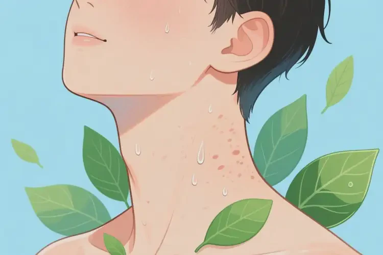 青年人脖子上容易起濕疹可以徹底自愈嗎(圖3)