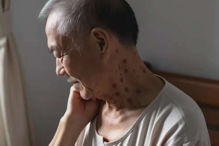老人脖子上容易起濕疹不管它會(huì)自己痊愈嗎(圖3)