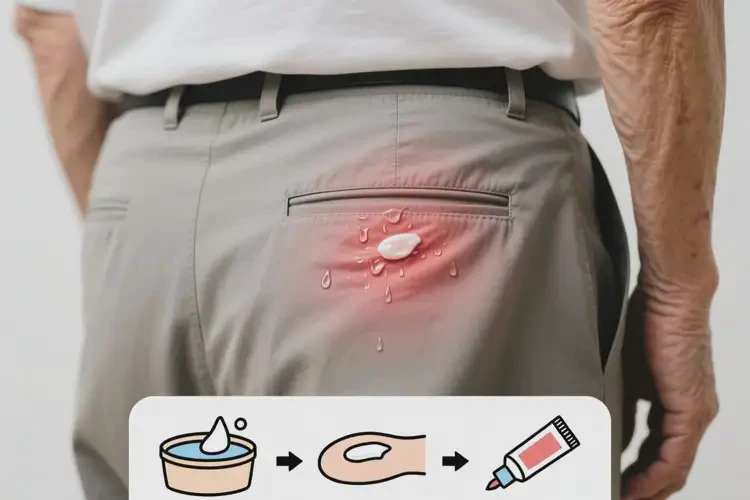 老人屁股出現(xiàn)濕疹能夠徹底治愈嗎(圖2)