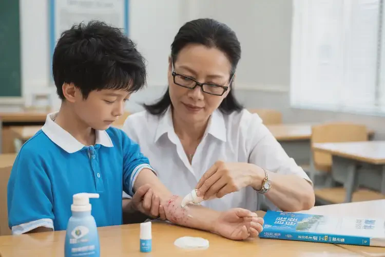 小學(xué)生手臂出濕疹可不可以徹底自愈(圖3)