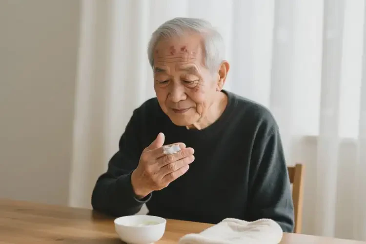高齡老人臉上出濕疹能徹底自愈嗎(圖3)