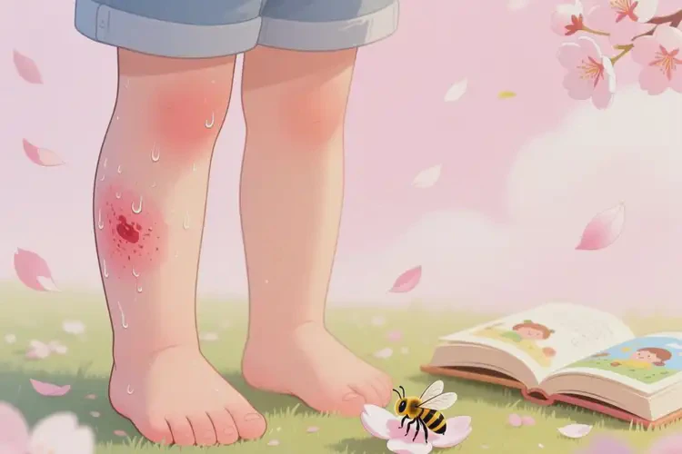 儿童小腿出现湿疹能靠自己自愈吗(图1)