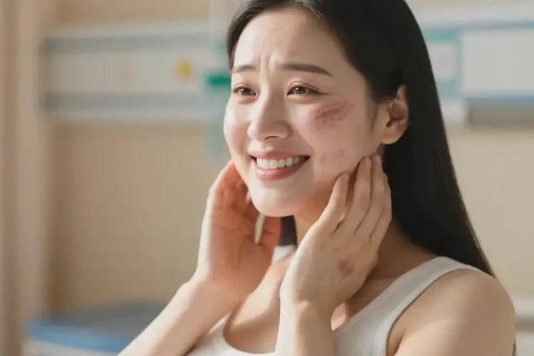 孕婦臉上出現(xiàn)濕疹不管它會自己痊愈嗎(圖4)