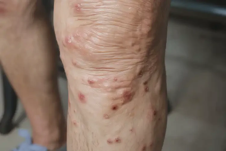 老人大腿容易長濕疹能靠自己自愈嗎(圖4)