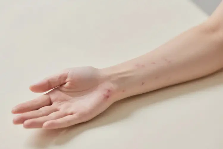 女人手臂容易起濕疹可以徹底自愈嗎(圖3)