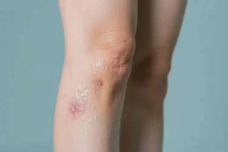 女人小腿長濕疹能徹底自愈嗎(圖3)