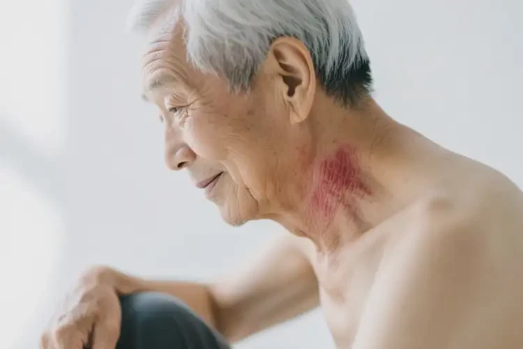 老人脖子上容易起濕疹不管它會(huì)自己痊愈嗎(圖4)