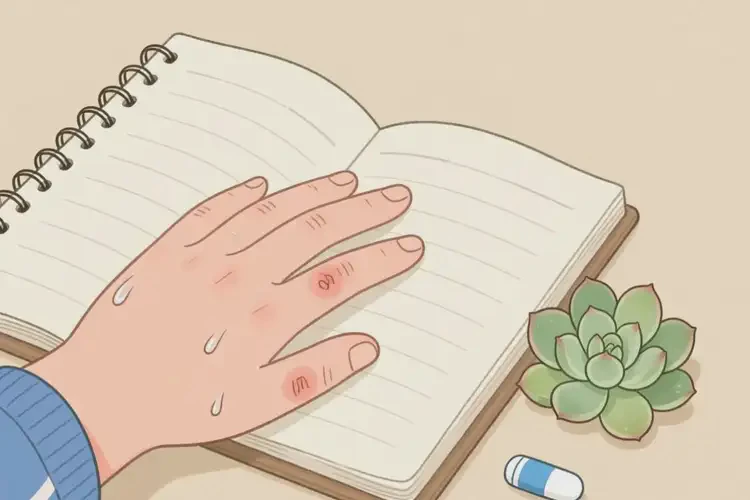 中學生手上偶爾長濕疹可不可以徹底自愈(圖2)