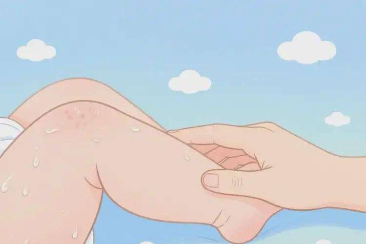 新生兒大腿容易長(zhǎng)濕疹能靠自己自愈嗎(圖3)