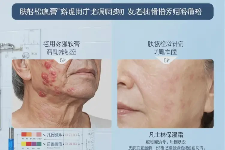 老人脖子出現(xiàn)濕疹不管它會(huì)自己自愈嗎(圖1)