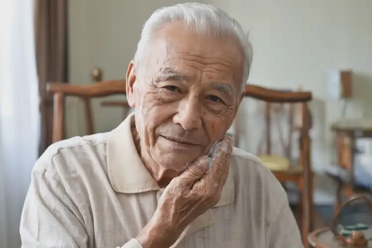 高齡老人脖子出現(xiàn)濕疹不管它會(huì)自己好嗎(圖2)