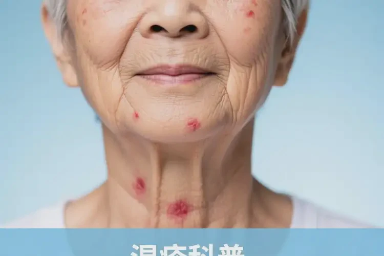 老年人脖子長濕疹可不可以徹底自愈(圖4)