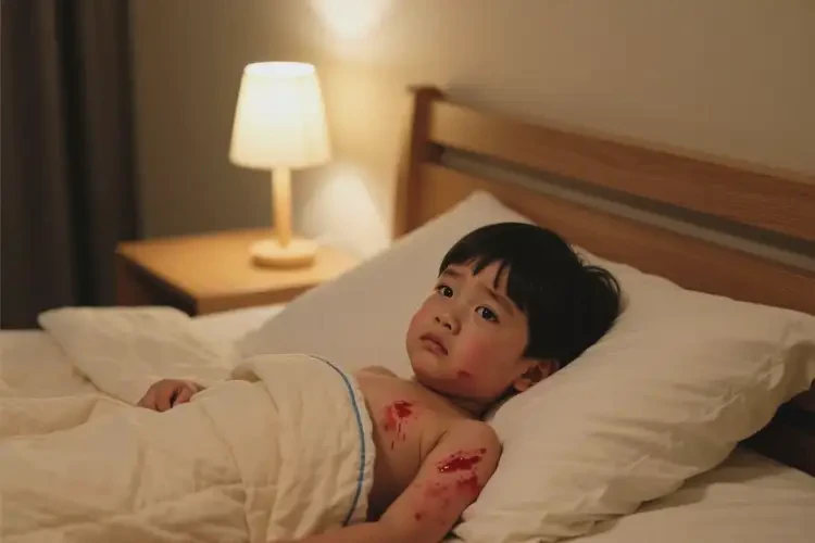 小孩全身出現(xiàn)濕疹不管它會自己自愈嗎(圖1)