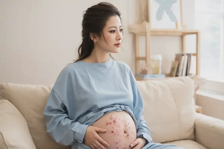 孕婦肚子上偶爾長(zhǎng)濕疹能靠自己自愈嗎(圖3)