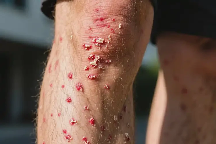 男性小腿上起濕疹不管它會自己自愈嗎(圖4)