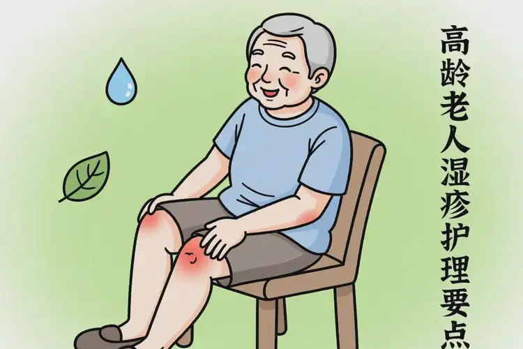 高齡老人大腿上有濕疹能不能徹底自愈(圖1)