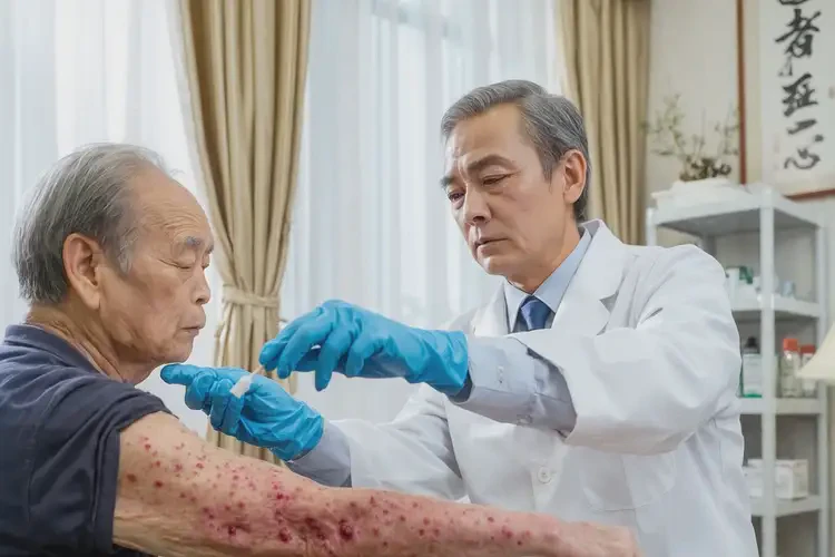 老人屁股起濕疹不管它會(huì)自己好嗎(圖3)