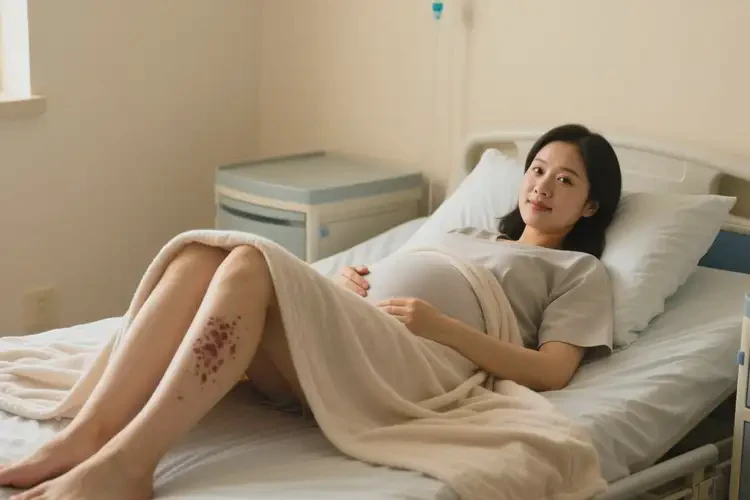 產(chǎn)婦小腿出現(xiàn)濕疹不管它會自己痊愈嗎(圖2)