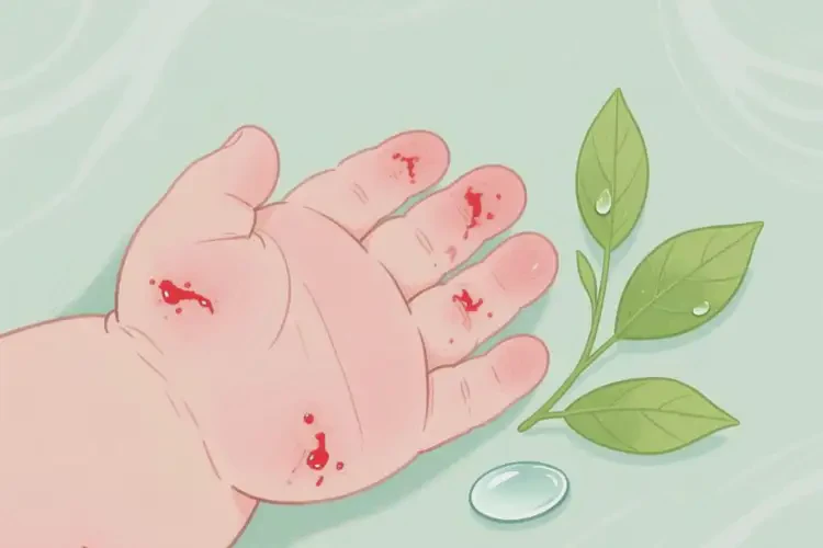 小兒手上偶爾長(zhǎng)濕疹不管它會(huì)自己痊愈嗎(圖4)