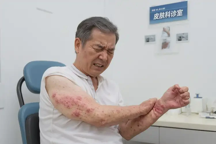 男性四肢容易起濕疹不管它會(huì)自己好嗎(圖3)