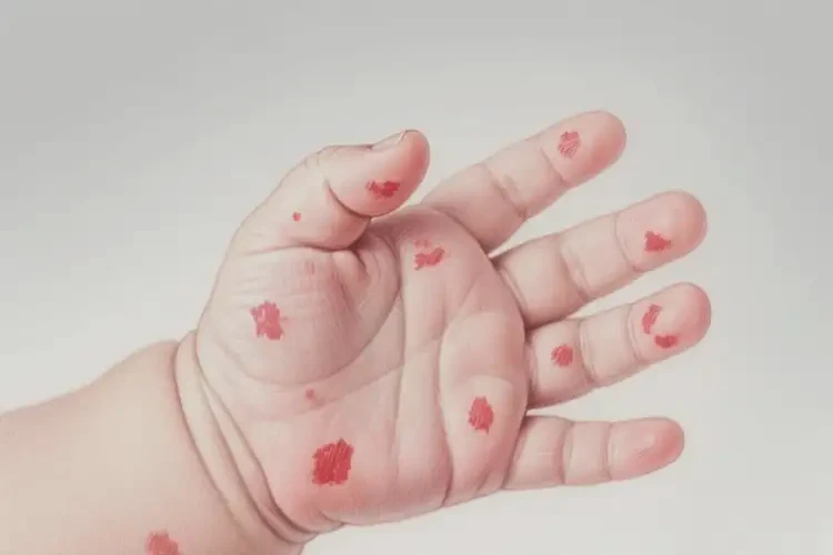 嬰幼兒手上出濕疹不管它會自己好嗎(圖1)