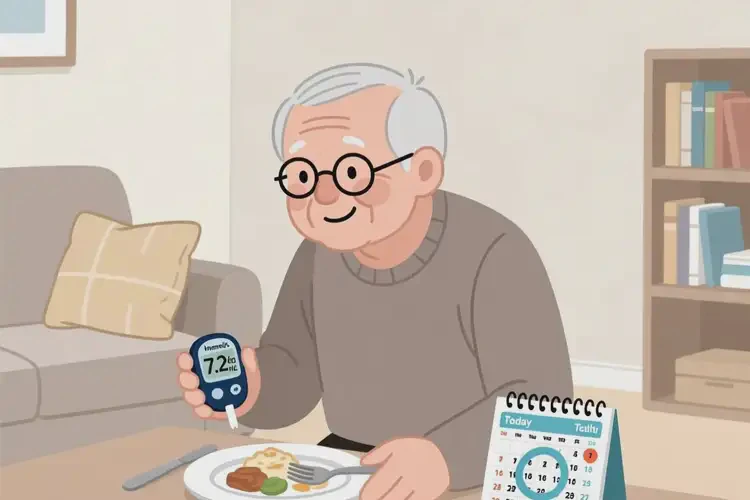 老年人餐后血糖7點(diǎn)2是糖尿病嗎(圖1)