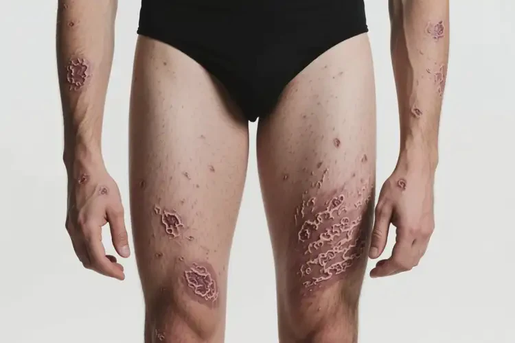 男生四肢經(jīng)常起濕疹能徹底自愈嗎(圖3)