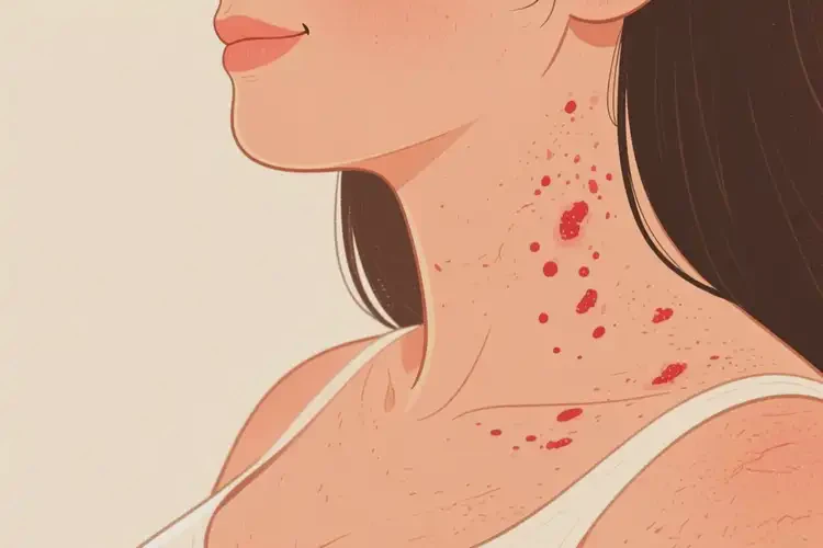 孕婦脖子上容易起濕疹不管它會自己自愈嗎(圖3)