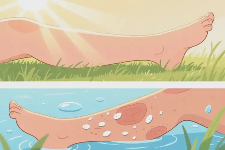 女人小腿經(jīng)常起濕疹可以徹底自愈嗎(圖3)