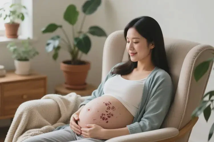 孕婦肚子容易起濕疹不管它會(huì)自己自愈嗎(圖3)