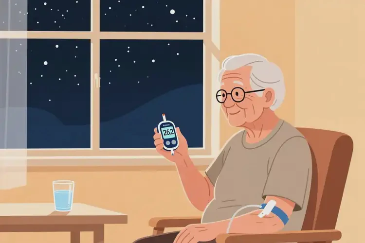 老年人晚上血糖26(圖1)