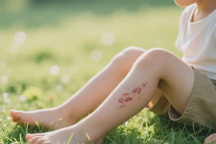 小孩小腿上經(jīng)常起濕疹不管它會自己自愈嗎(圖2)