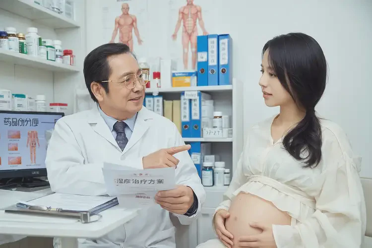 孕婦手臂上長濕疹能徹底自愈嗎(圖2)