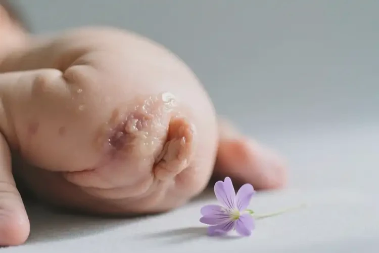 新生兒肛周出濕疹可以徹底自愈嗎(圖1)