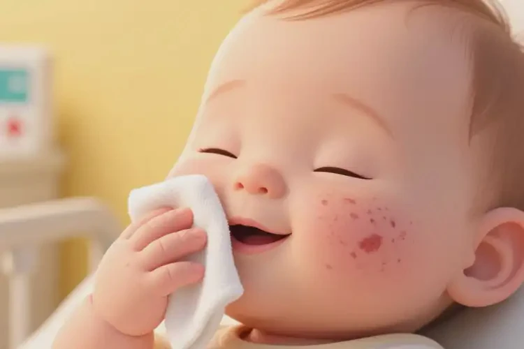 幼兒面部容易起濕疹能徹底自愈嗎(圖3)